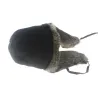 Rabbit Fur Ushanka Hat - Traclet - Mouse Grey Reference: 612 | Traclet Millinery