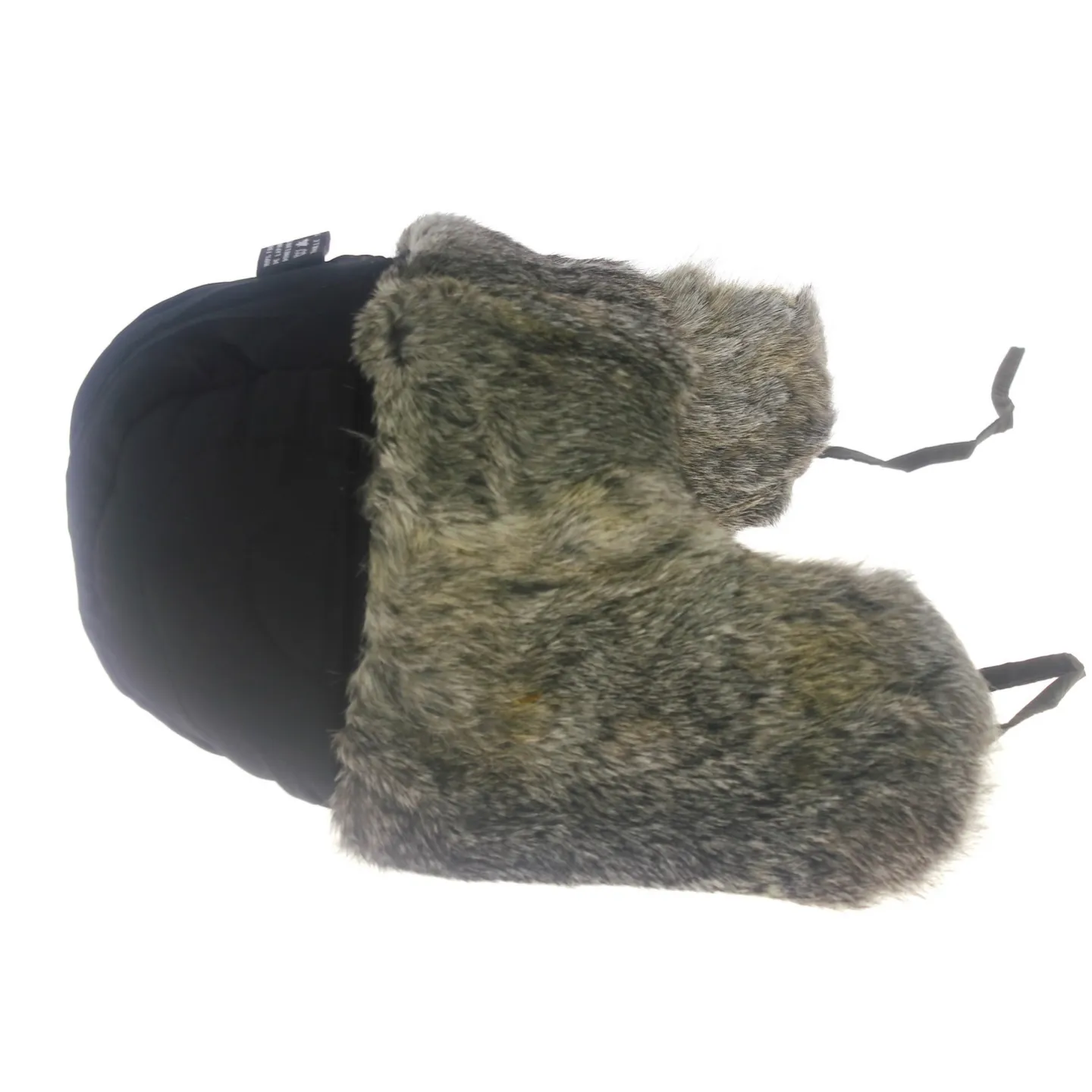 Rabbit Fur Ushanka Hat - Traclet - Mouse Grey Reference: 612 | Traclet Millinery