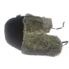 Chapka Ushanka Poil de Lapin - Traclet- Gris souris Reference : 612 | Chapellerie Traclet