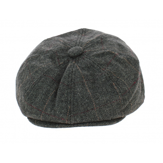 Voiron Herringbone Wool Cap - Traclet
