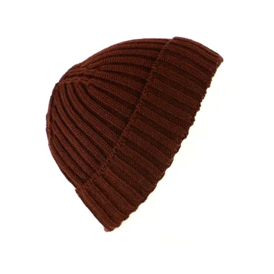 Norman Knitted Beanie With Cuff - Traclet Reference: 8744 | Traclet Hat Shop