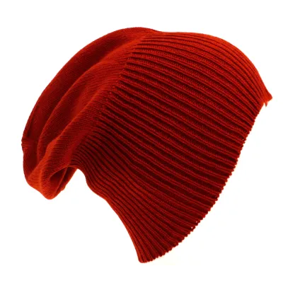 Bonnet Cachemire Classique Rouge- Traclet  Reference : 8717 | Chapellerie Traclet
