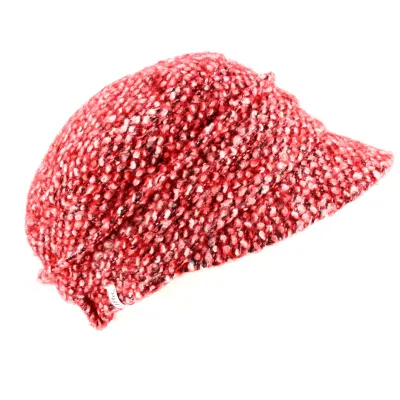 Red Flecked Newsboy Cap Walk - Traclet Reference: 8762 | Traclet Hat Shop