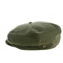 Casquette Plate Ollie Laine Vert Foncé - Brixton