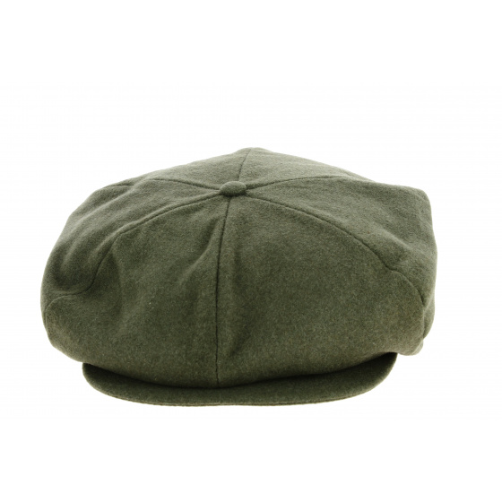 Ollie Dark Green Wool Irish Cap - Brixton
