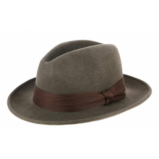 Chapeau Fedora Nelson Marron- Brixton Chapeau Fedora Nelson Marron- Brixton