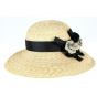 Bérengère Straw Wide-Brimmed Hat-Traclet