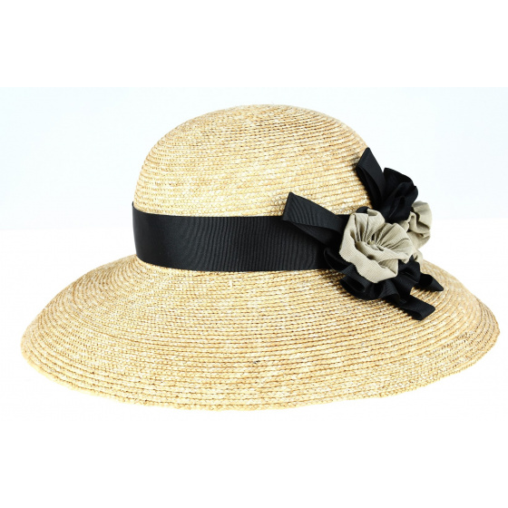 Bérengère Straw Wide-Brimmed Hat - Traclet