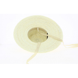 Bleached Straw Capeline - Saint-Tropez