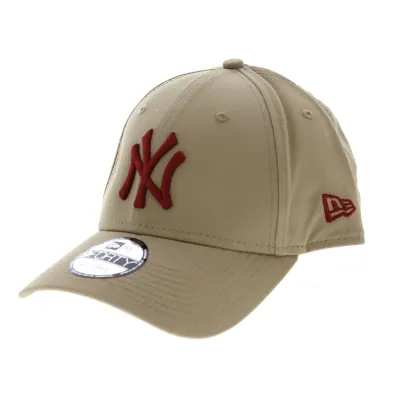 New Era League Essential 9forty NY Yankees Camel Cap - Reference: 8799 | Traclet Hat Shop
