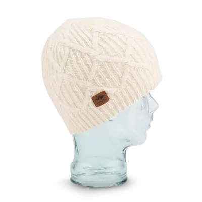 The Yukon Cream Beanie Reference: 8801 | Traclet Hat Shop