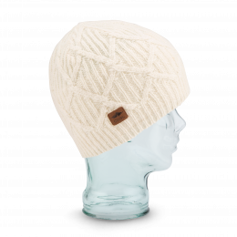 The Yukon Cream Beanie