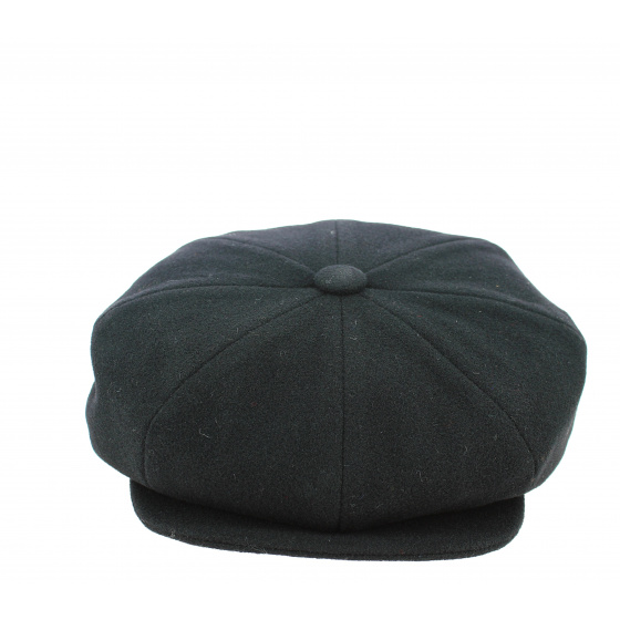 Ursel Wool & Cashmere Black Cap - Traclet