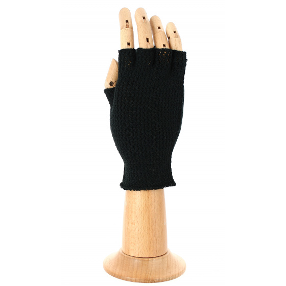 Women's Crochet Fingerless Gloves - Traclet