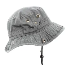 Bob coton cordonEthos gris foncé- bob australien Reference : 8878 | Chapellerie Traclet