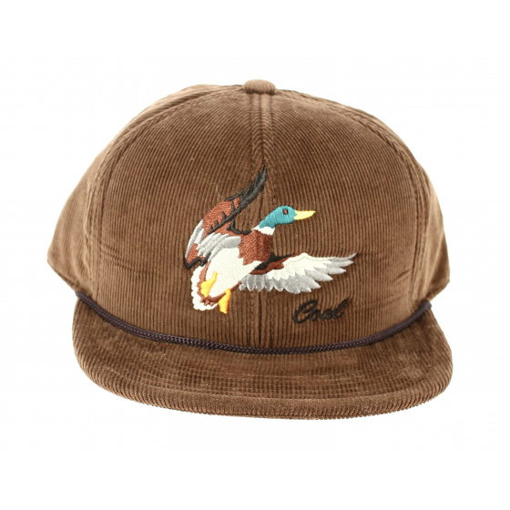 Duck Flat Visor Cap - The Wilderness - Coal