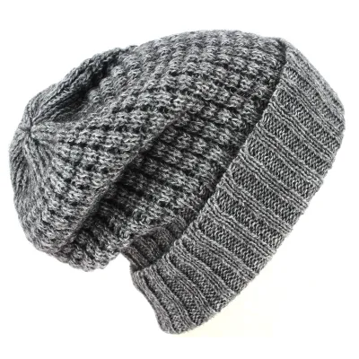 Bellevarde Long Wool & Mohair Beanie Anthracite - Traclet Reference: 8893 | Traclet Hat Shop