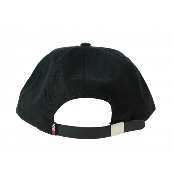 Black 6 Panel Cap 5Boro- Traclet