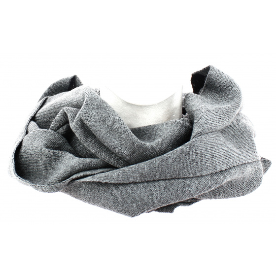 The Conrad Gray Neck Warmer - Coal