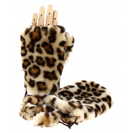 Gants Femme Acrylique & Nylon Bleu - Isotoner