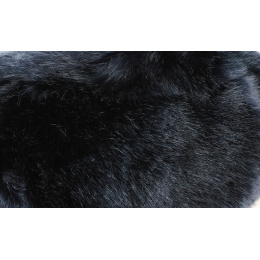 Toque Courchevel Fausse Fourrure Marine - Traclet
