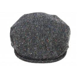 Children's flat cap Antrim Grey Virgin Wool- Hanna Hats