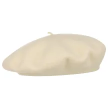 Béret Basque Barascon Crème- Traclet Reference : 8927 | Chapellerie Traclet