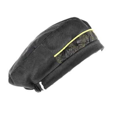 Béret Linda Jaune & Noir- Mtm Reference : 8931 | Chapellerie Traclet