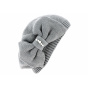 Bella Summer Beret Cotton Grey - BeBeret