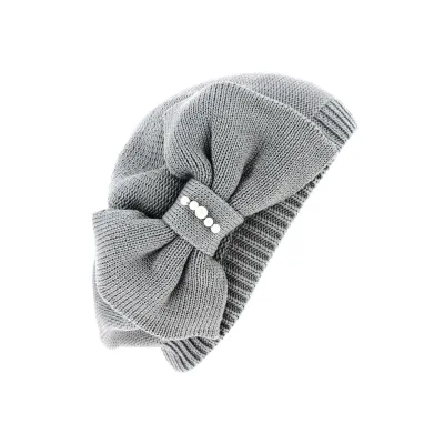 Bella Summer Beret Cotton Grey - BeBeret Reference: 8944 | Traclet Hat Shop
