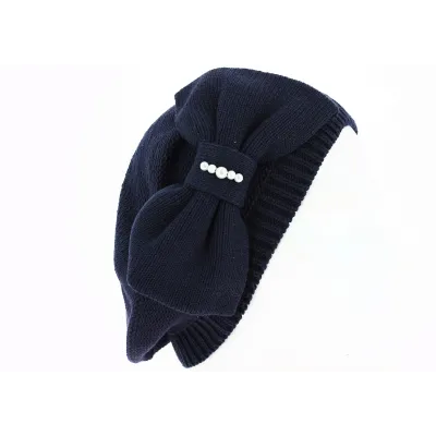 Summer Beret Bella Cotton Navy- BeBeret Reference: 8945 | Traclet Hat Shop