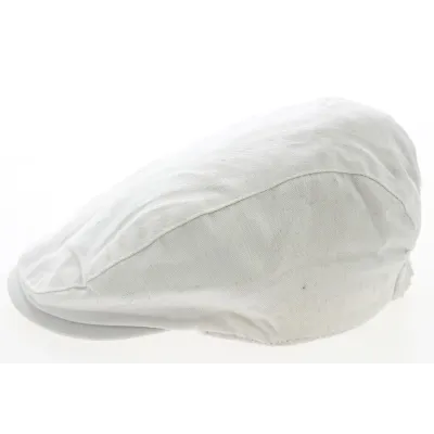 Casquette Plate Plâtrier Coton Blanche- Result Headwear Reference : 8950 | Chapellerie Traclet