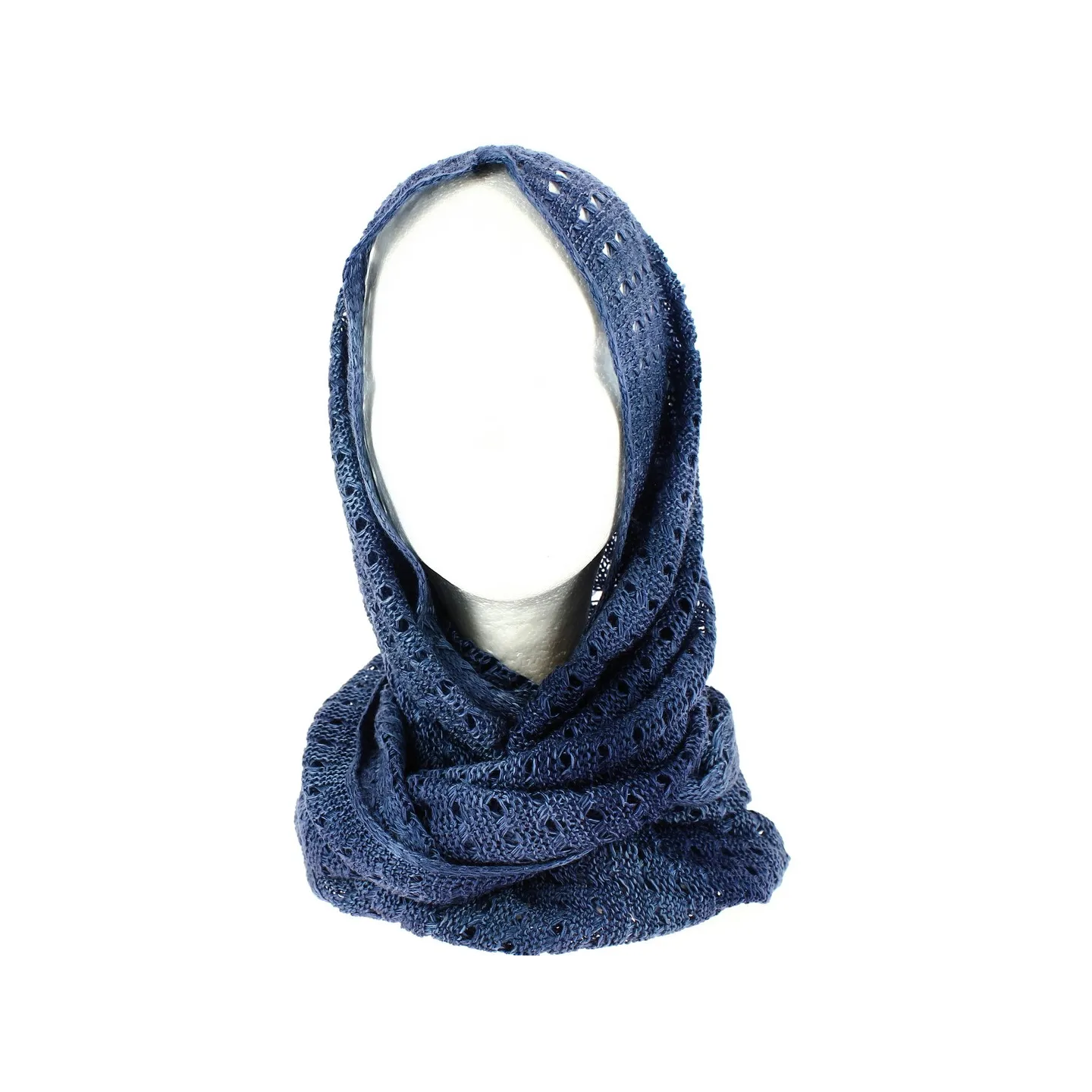 Tour de Cou Tricot Bleu- Traclet  Reference : 8955 | Chapellerie Traclet