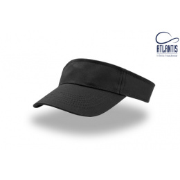 Roland Black Cotton Visor - Atlantis