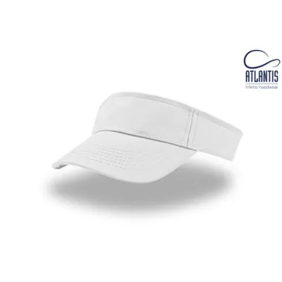 Roland White Cotton Visor - Atlantis Reference: 8962 | Traclet Hat Shop