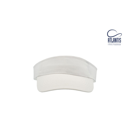 Roland White Cotton Visor - Atlantis