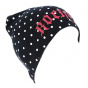 Rocke Fella Kids Black Polka Dot Beanie - Traclet