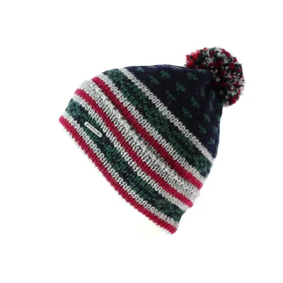 Bonnet à Pompon Vert Oslo- Stetson