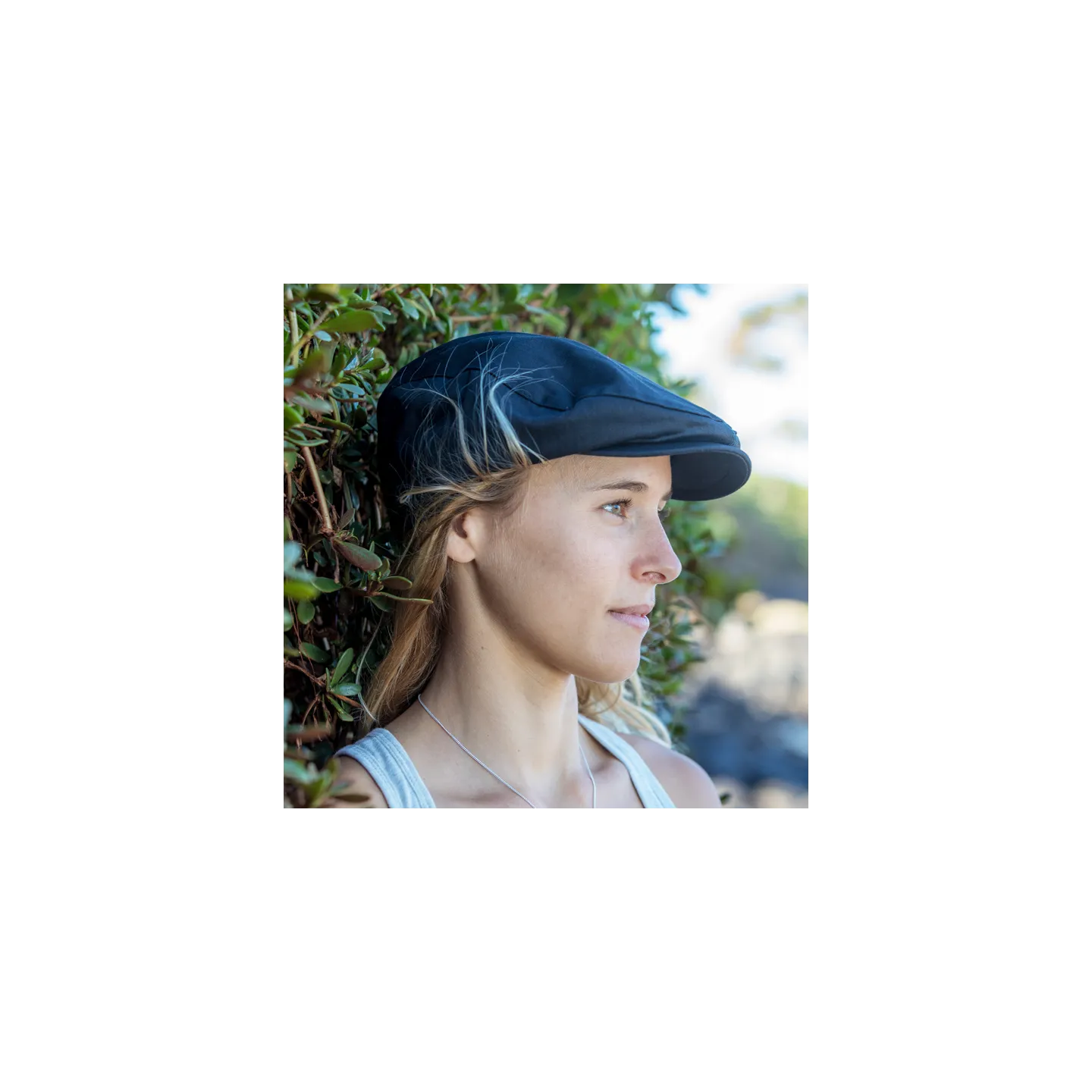 Casquette Plate Plâtrier Coton Noire- Result Headwear  Reference : 8951 | Chapellerie Traclet