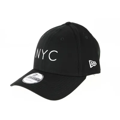 Casquette Baseball Essential 9FORTY NY Noir- New Er Reference : 8991 | Chapellerie Traclet