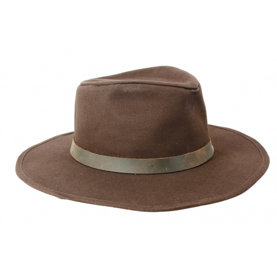 Chapeau Traveller Thorpe II Coton Marron- Brixton