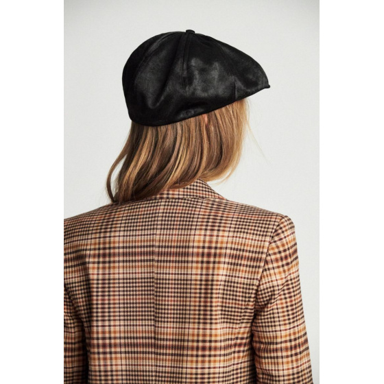 Women's Brood Cap Glossy Black - Brixton