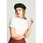 Black Caroline Beret Cap - Brixton