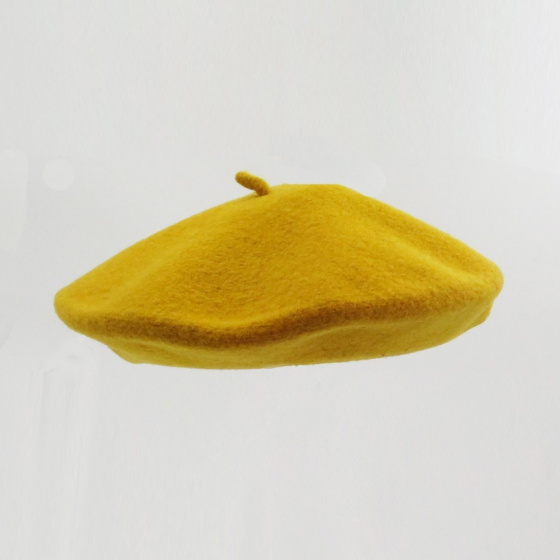 Classic Mustard Yellow Beret - Le Béret Français
