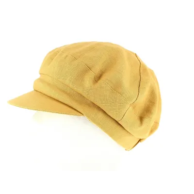 Casquette Gavroche Naupiti Safran- Mtm Reference : 9006 | Chapellerie Traclet