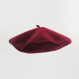 The Classic Burgundy French Beret- Le Béret Français