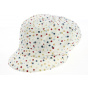 Manono Newsboy Cap Cotton Ecru Reversible - Mtm