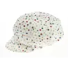 Casquette Gavroche Manono Coton Ecru Réversible - Mtm Reference : 9007 | Chapellerie Traclet