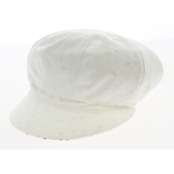 Manono Newsboy Cap Cotton Ecru Reversible - Mtm Manono Newsboy Cap Cotton Ecru Reversible - Mtm