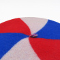 French beret - Blue white red